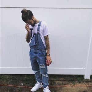 Denim Overalls ( jumper )